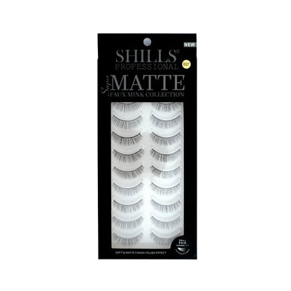 Matte Black Eyelash - Shills Professional