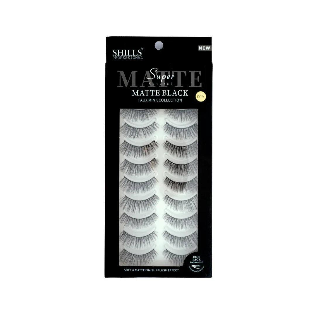 Matte Black Eyelash - Shills Professional