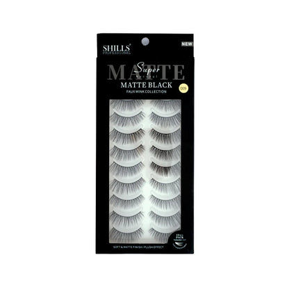 Matte Black Eyelash - Shills Professional