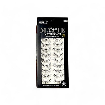 Matte Black Eyelash - Shills Professional