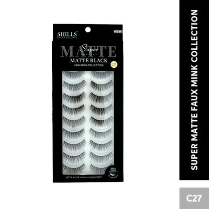 Matte Black Eyelash - Shills Professional