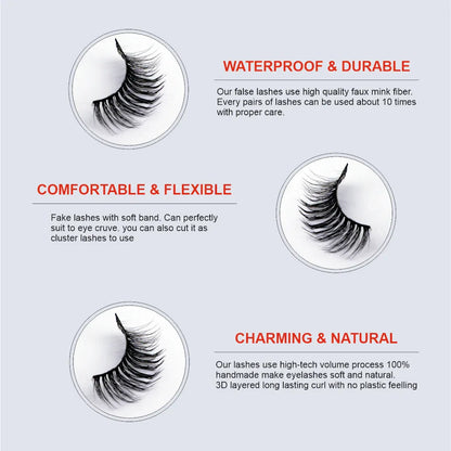 Matte Black Eyelash - Shills Professional