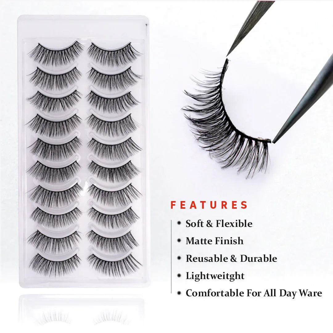 Matte Black Eyelash - Shills Professional