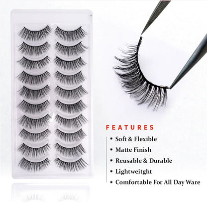 Matte Black Eyelash - Shills Professional