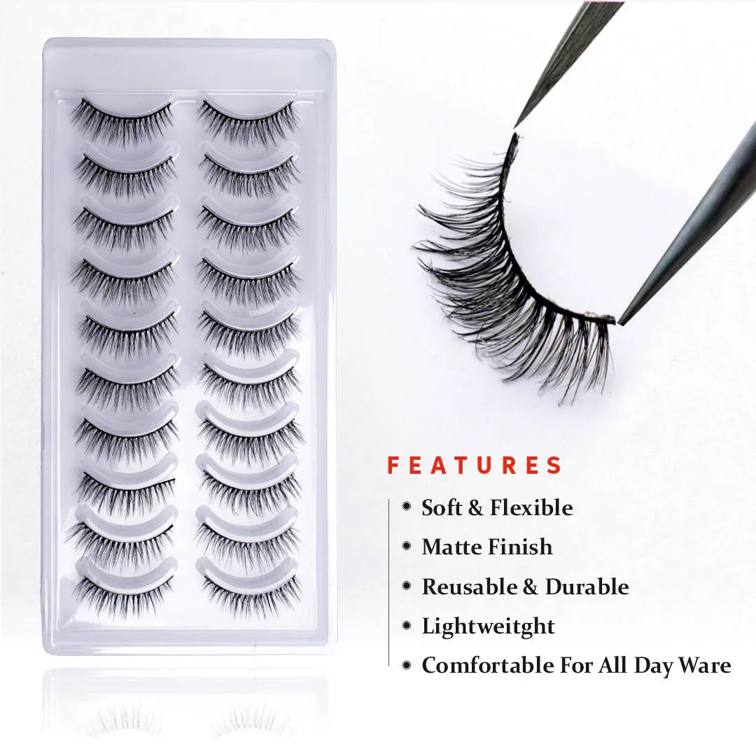 Matte Black Eyelash - Shills Professional