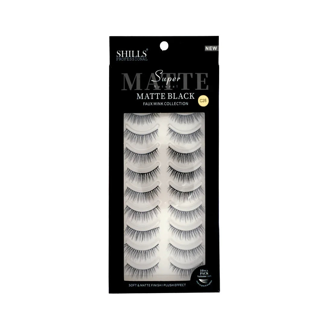Matte Black Eyelash - Shills Professional