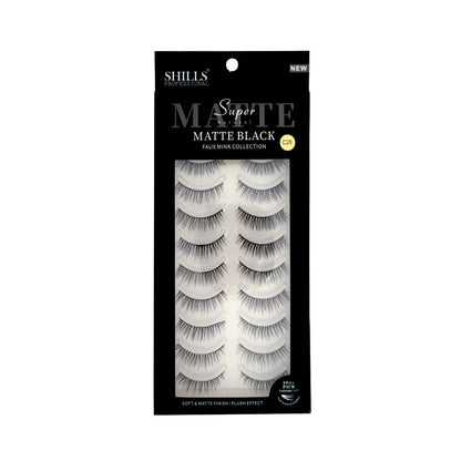 Matte Black Eyelash - Shills Professional
