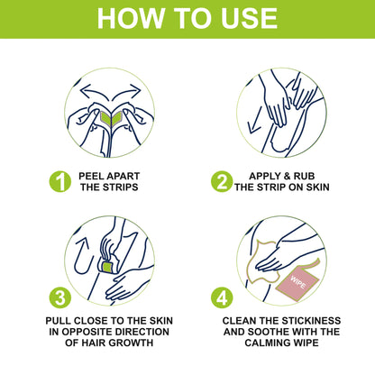 Body Wax Strips - Shills Professional