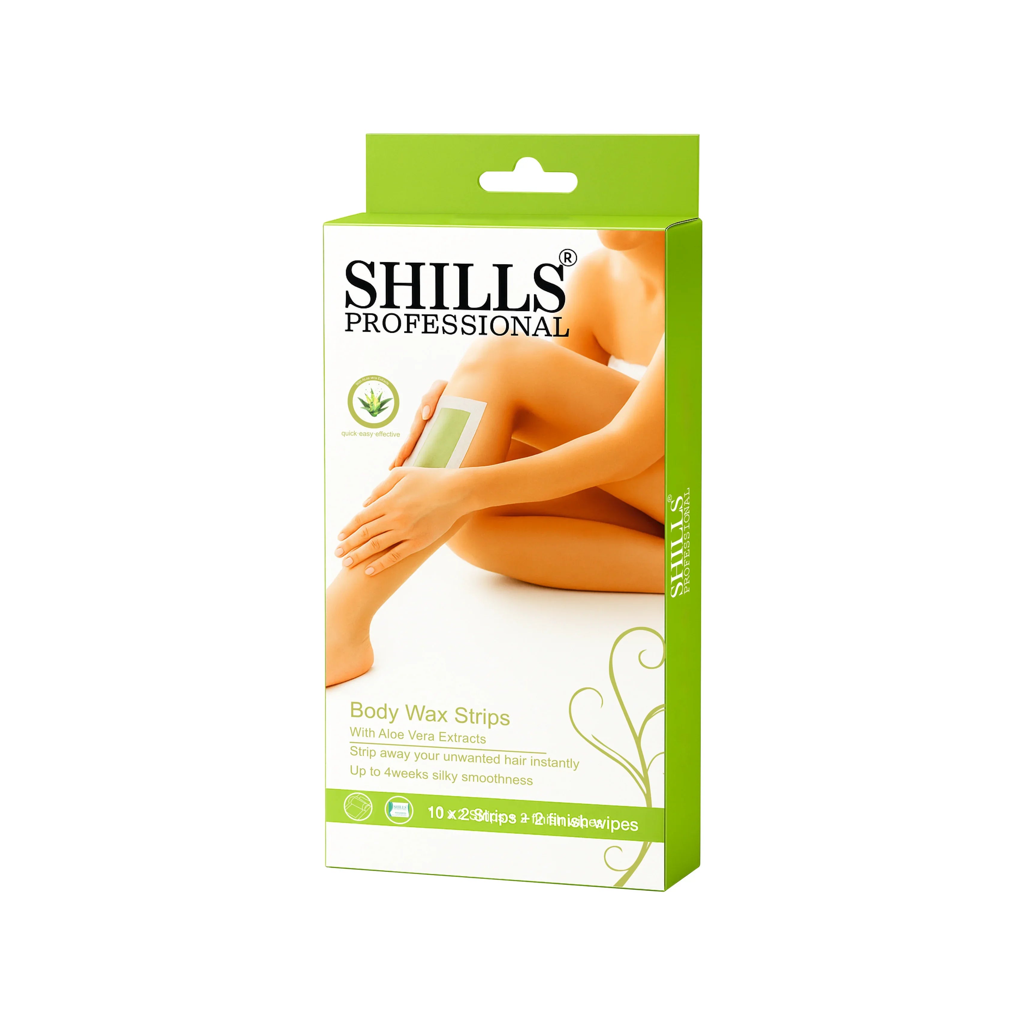 Body Wax Strips - Shills Professional