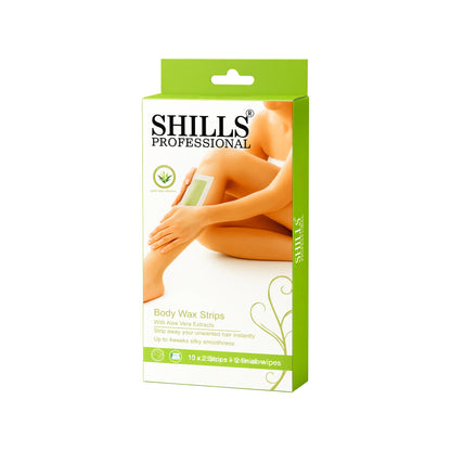 Body Wax Strips - Shills Professional