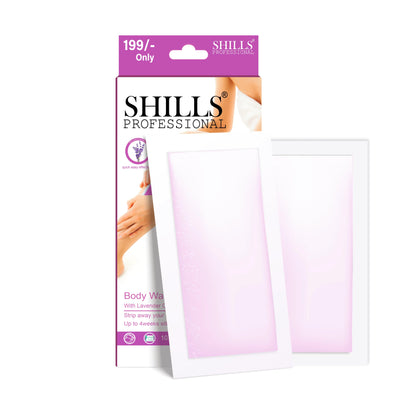 Body Wax Strips - Shills Professional