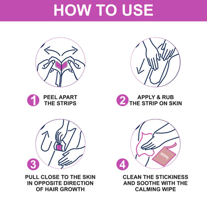 Body Wax Strips - Shills Professional