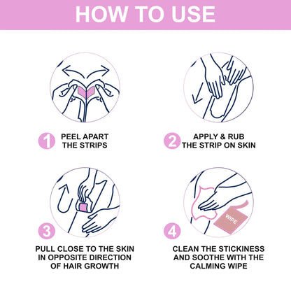 Body Wax Strips - Shills Professional