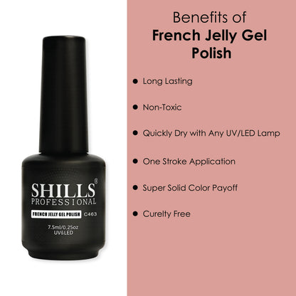 French Jelly Gel Polish - Shills Professional
