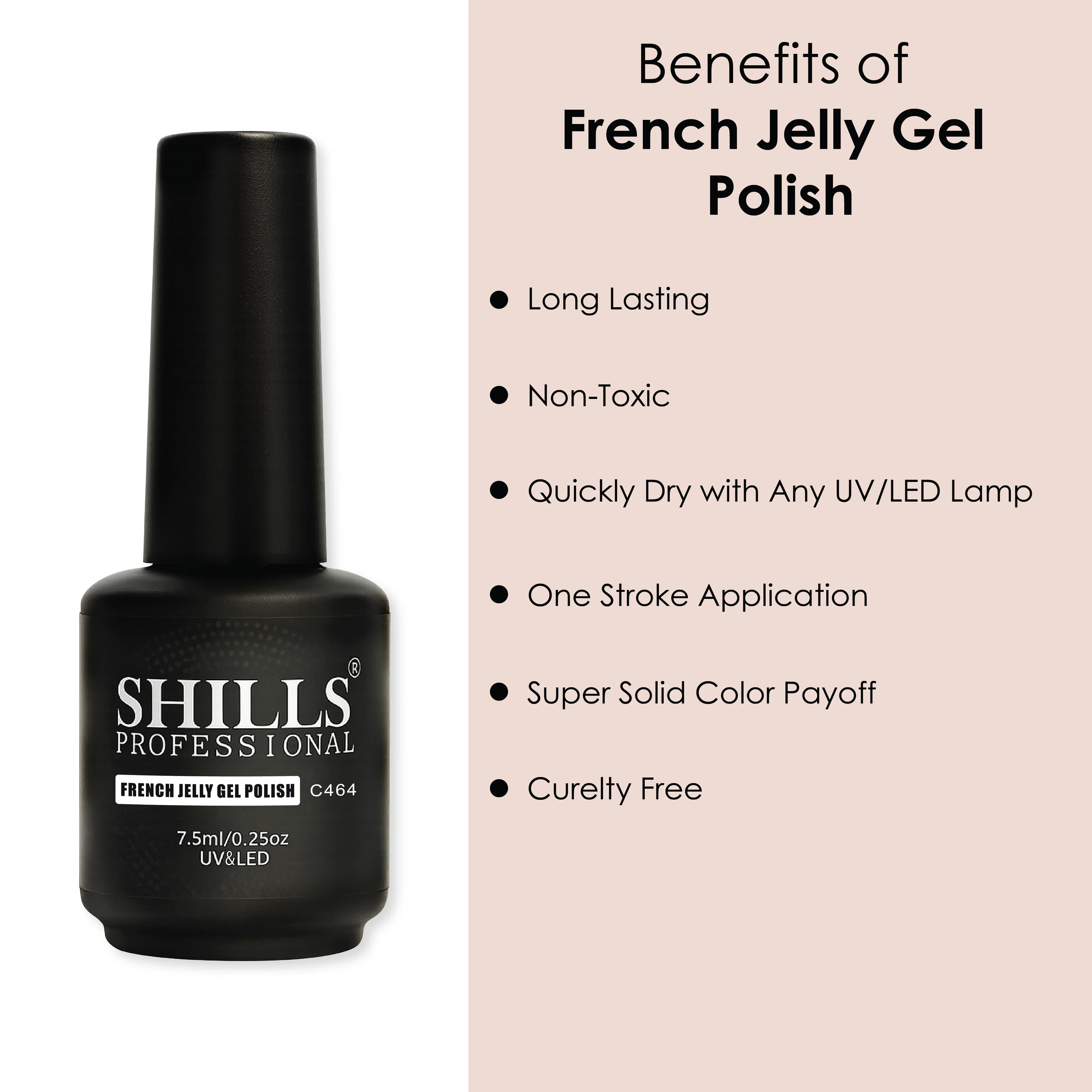 French Jelly Gel Polish - Shills Professional