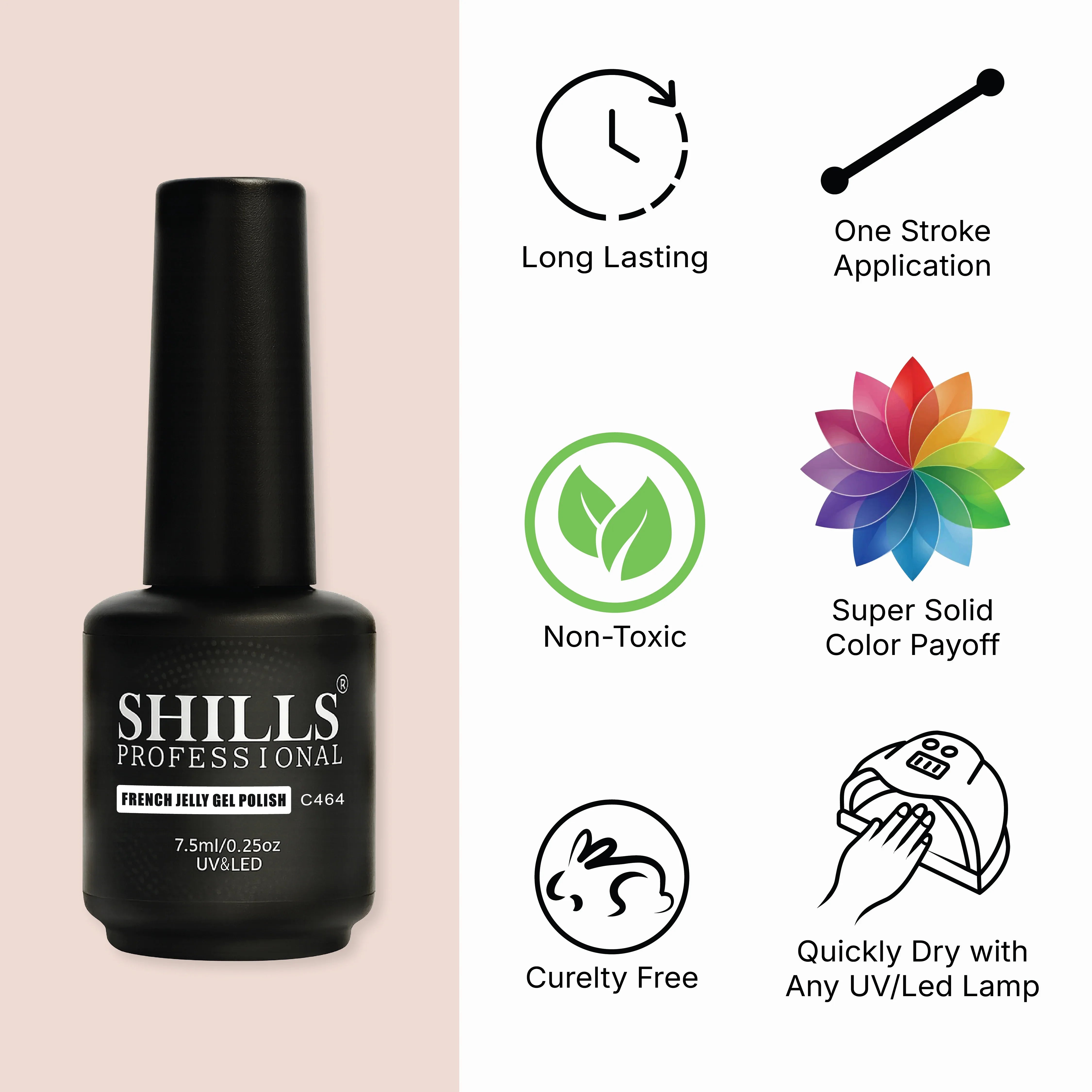 French Jelly Gel Polish - Shills Professional