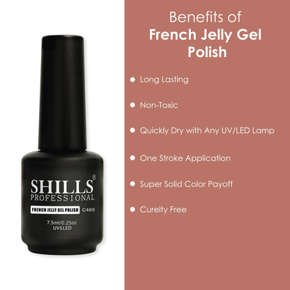 French Jelly Gel Polish - Shills Professional