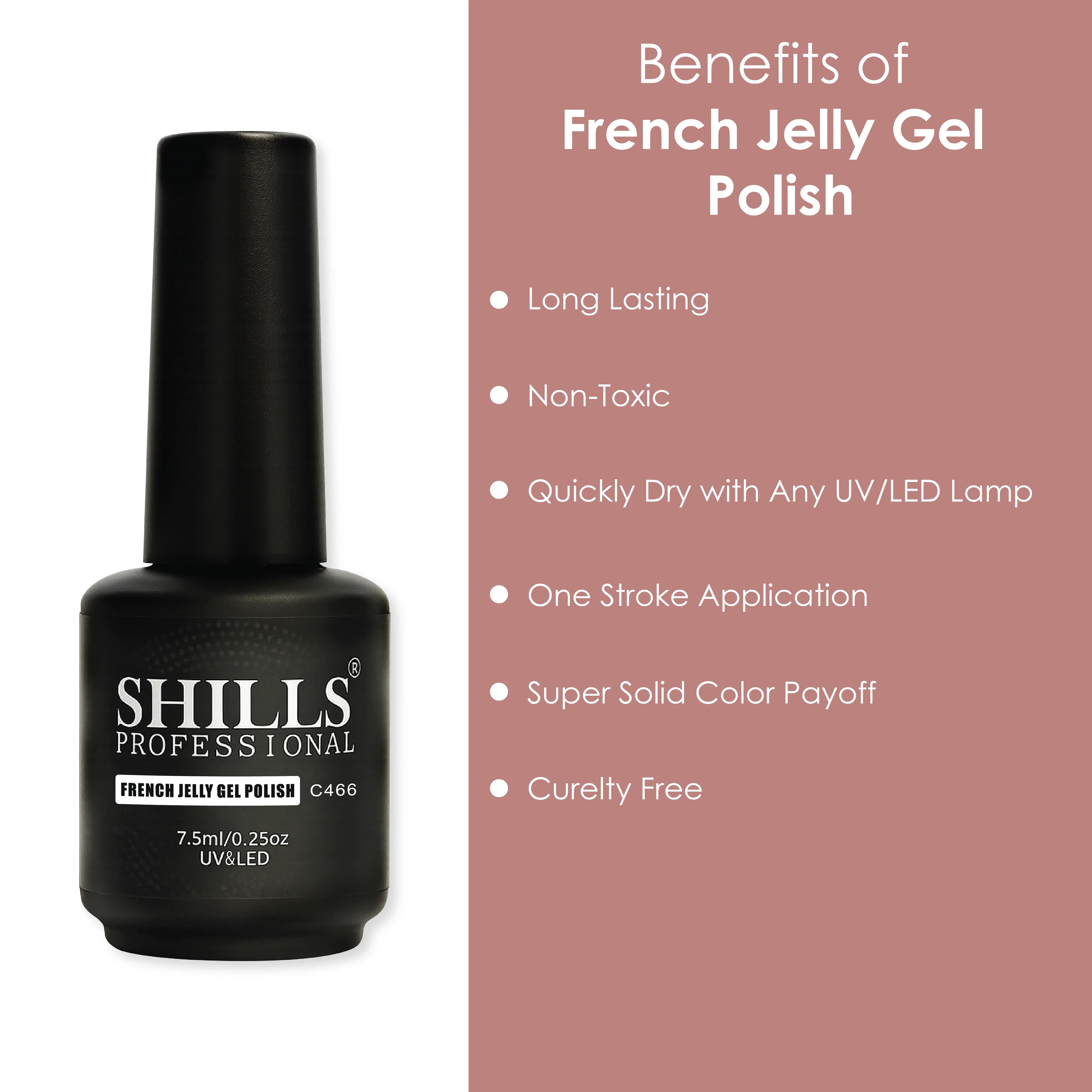 French Jelly Gel Polish - Shills Professional