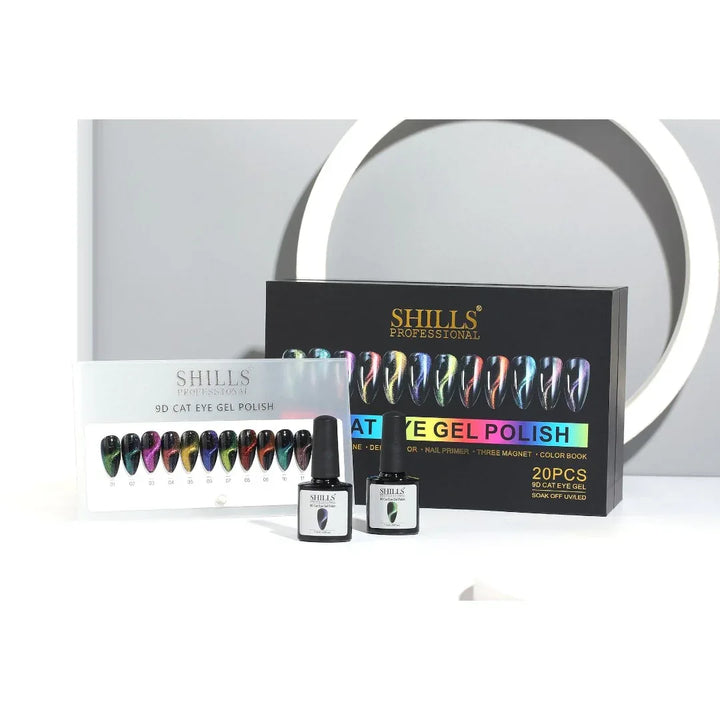 Cat Eye Gel Polish Kit - Shills Professional