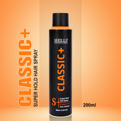 Classic+ Super Hold Hair Spray 200ml