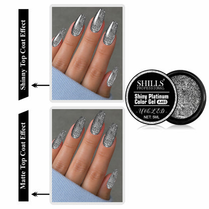 COLOUR GEL SHINY PLATINUM A403 GRN