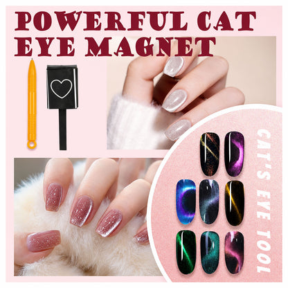 Cat Eye Magnet SPN-11171-D BLK