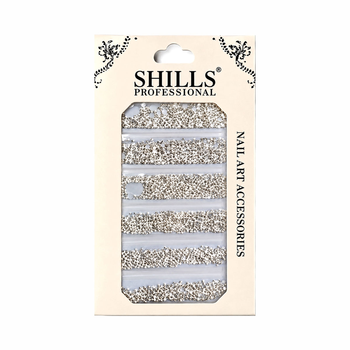 CAVIAR BEADS SILVER SNB-180 SLR