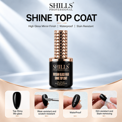 Russian Glass Bead Shine Top Coat