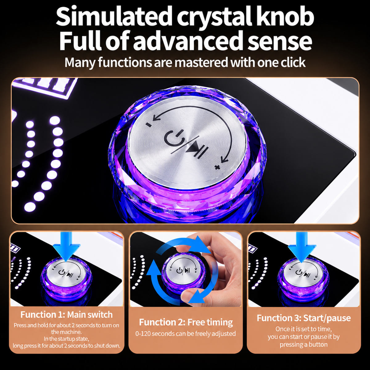 Crown UV/LED Nail Lamp