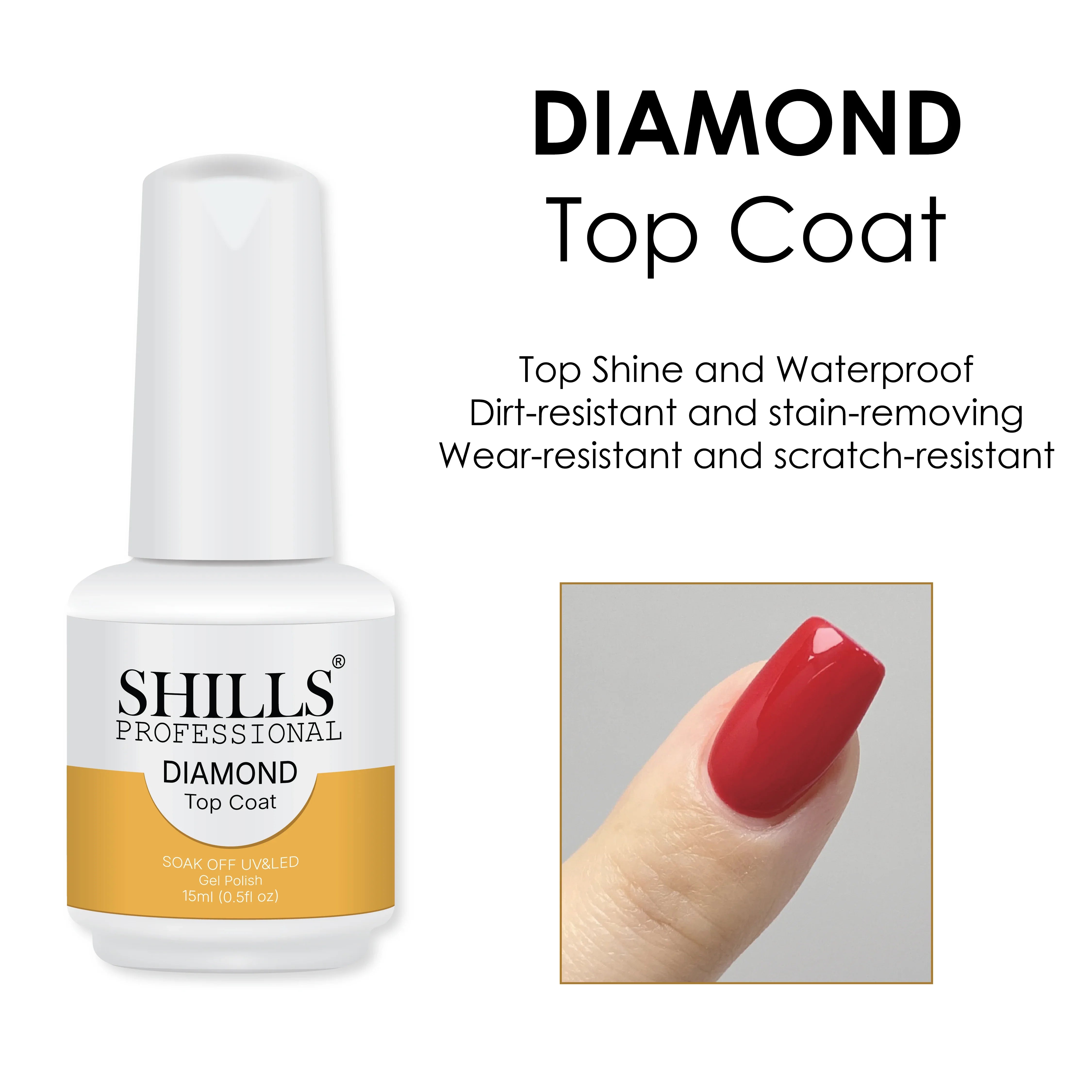 Diamond Top Coat Round - Shills Professional