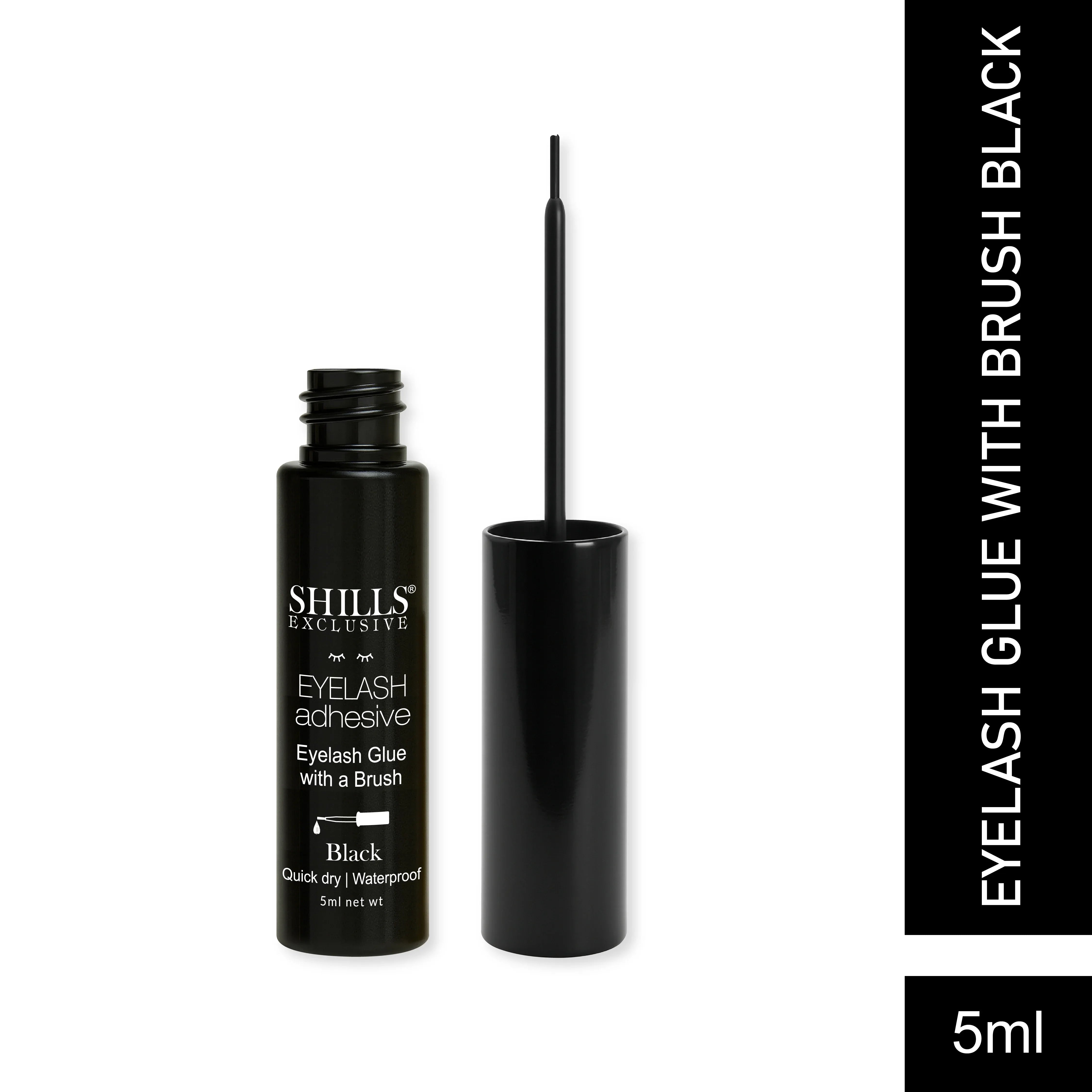 Eyelash Glue With Brush - Shills Professional
