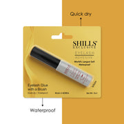 Eyelash Glue With Brush - Shills Professional