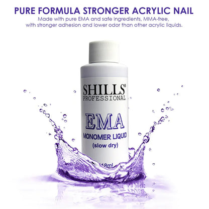 EMA Monomer Liquid (Slow Dry) - Shills Professional
