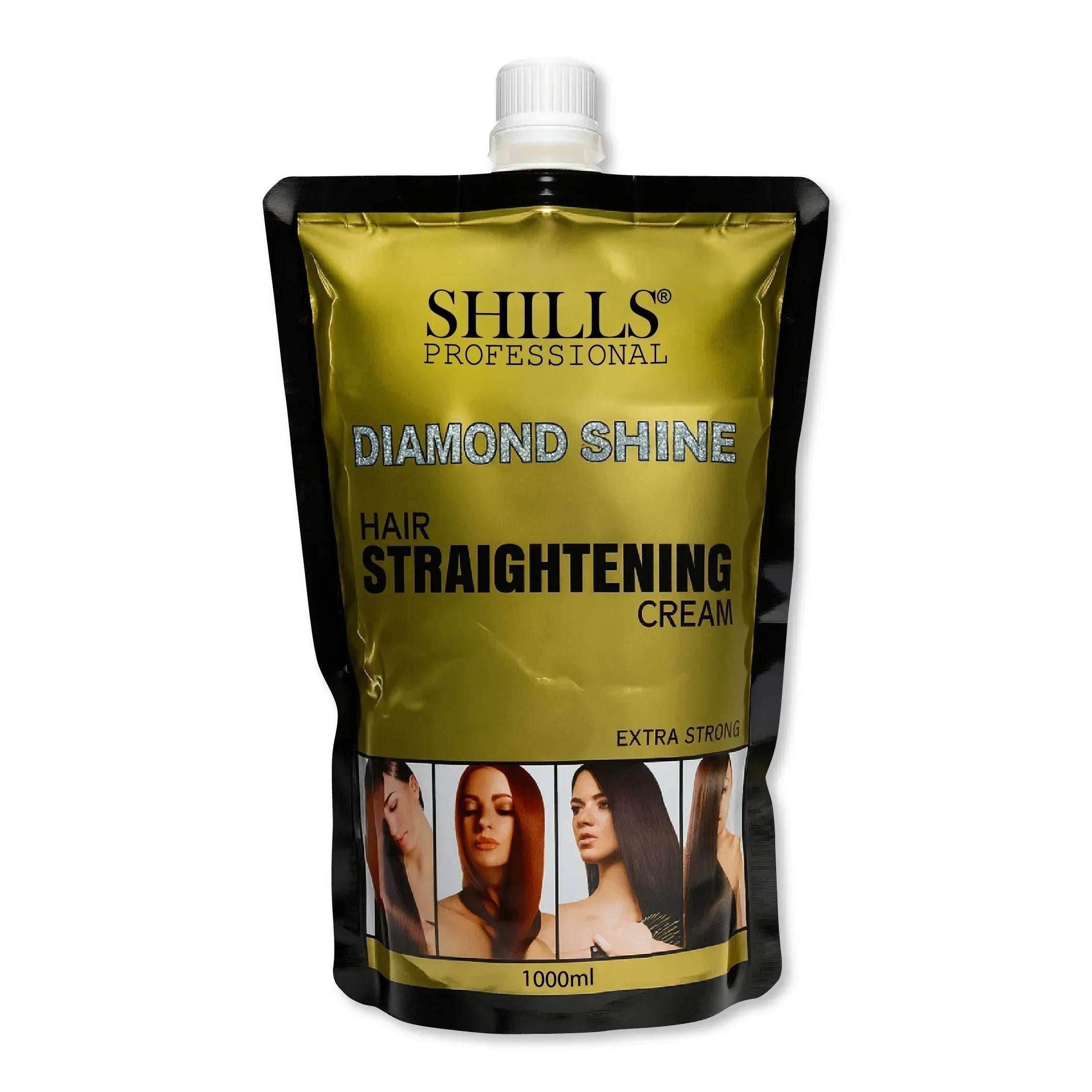 Diamond Shine Hair Straightening Cream - Shills Professional