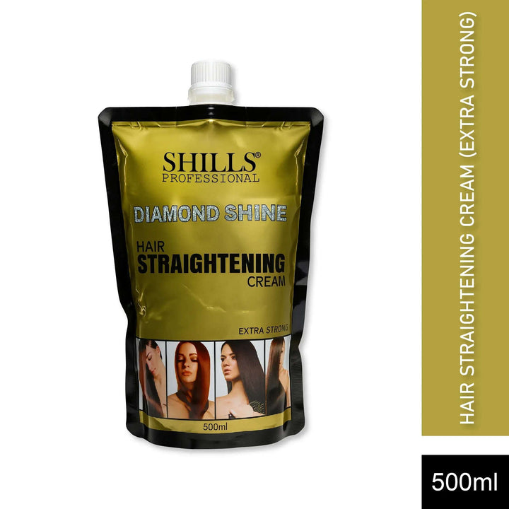 Diamond Shine Hair Straightening Cream - Shills Professional