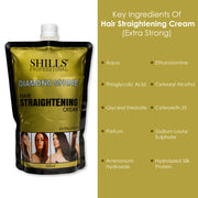 Diamond Shine Hair Straightening Cream 500ml ( Extra Strong )