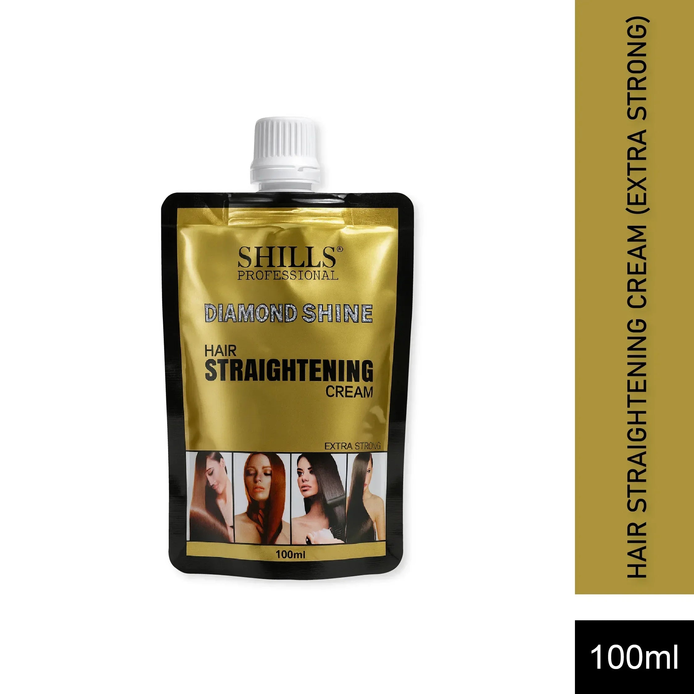 Diamond Shine Hair Straightening Cream - Shills Professional