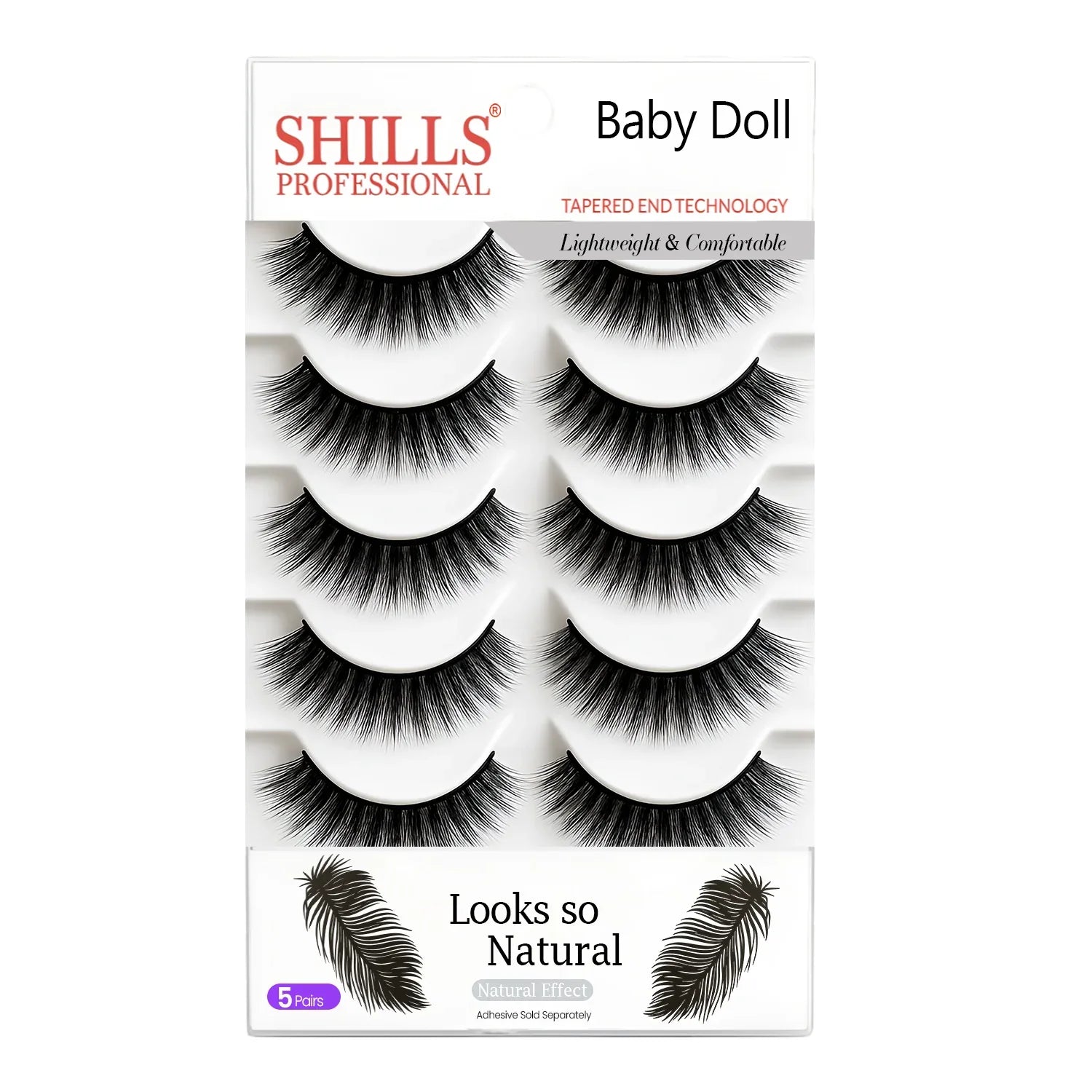 Eyelash 5 Pair - Shills Professional