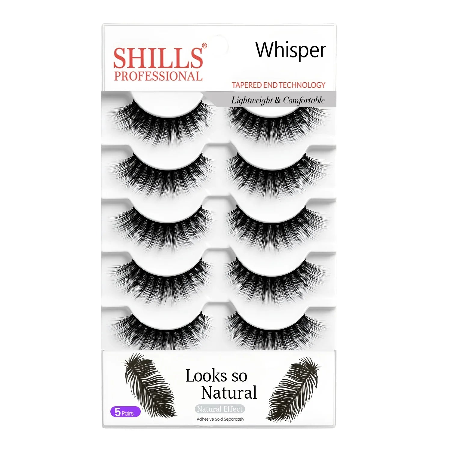 Eyelash 5 Pair - Shills Professional