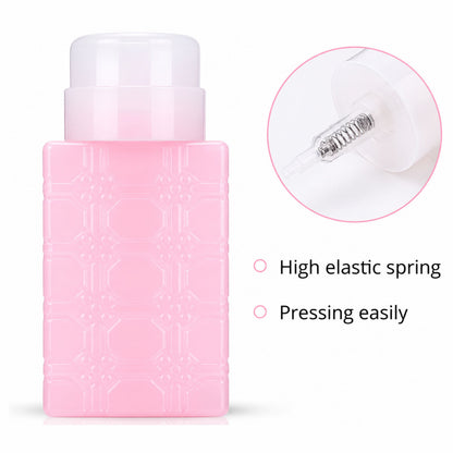 Empty Bottle Square Purple White EB-08 MLT