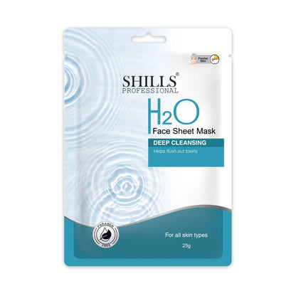 H20 Face Sheet Mask - Shills Professional
