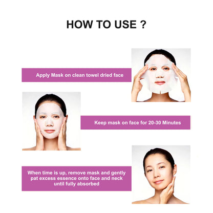 Mulberry Fruit Face Sheet Mask - Shills Professional
