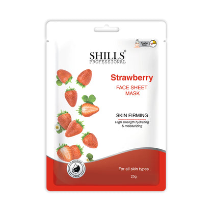 Strawberry Face Sheet Mask - Shills Professional
