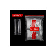 PKT 500pcs French Square Nail Tips Clear