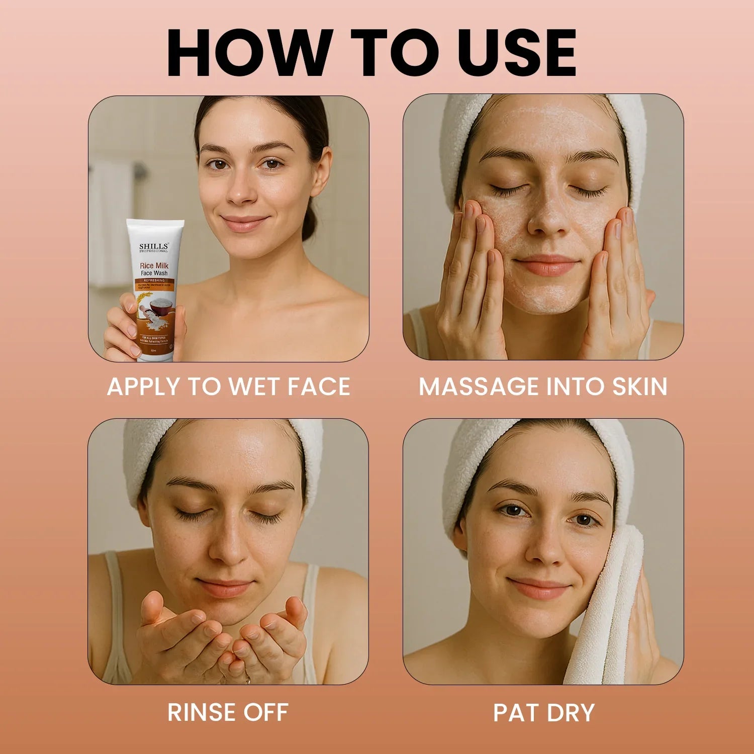 Face Wash 100ml - Shills Professional