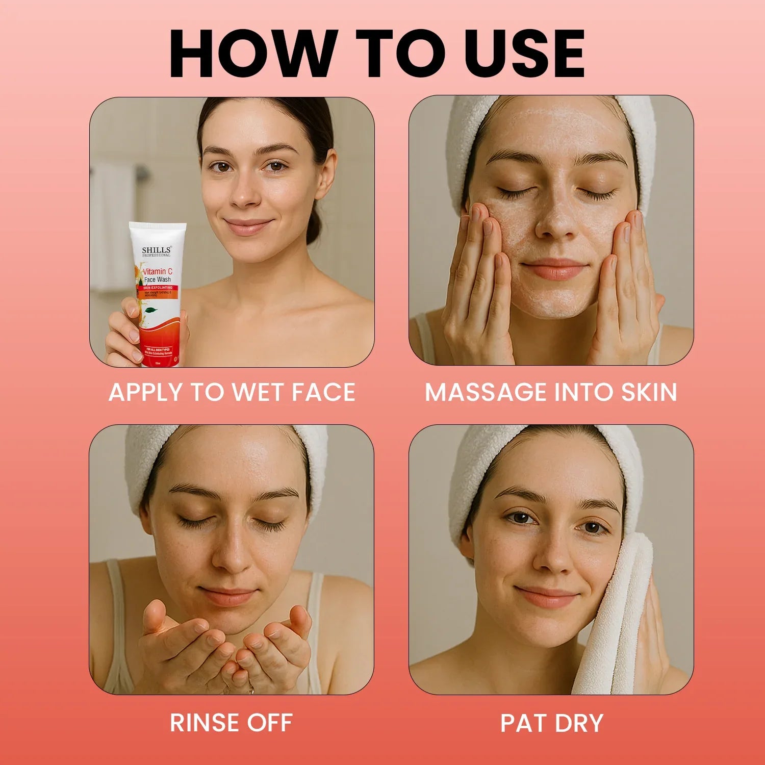 Face Wash 100ml - Shills Professional