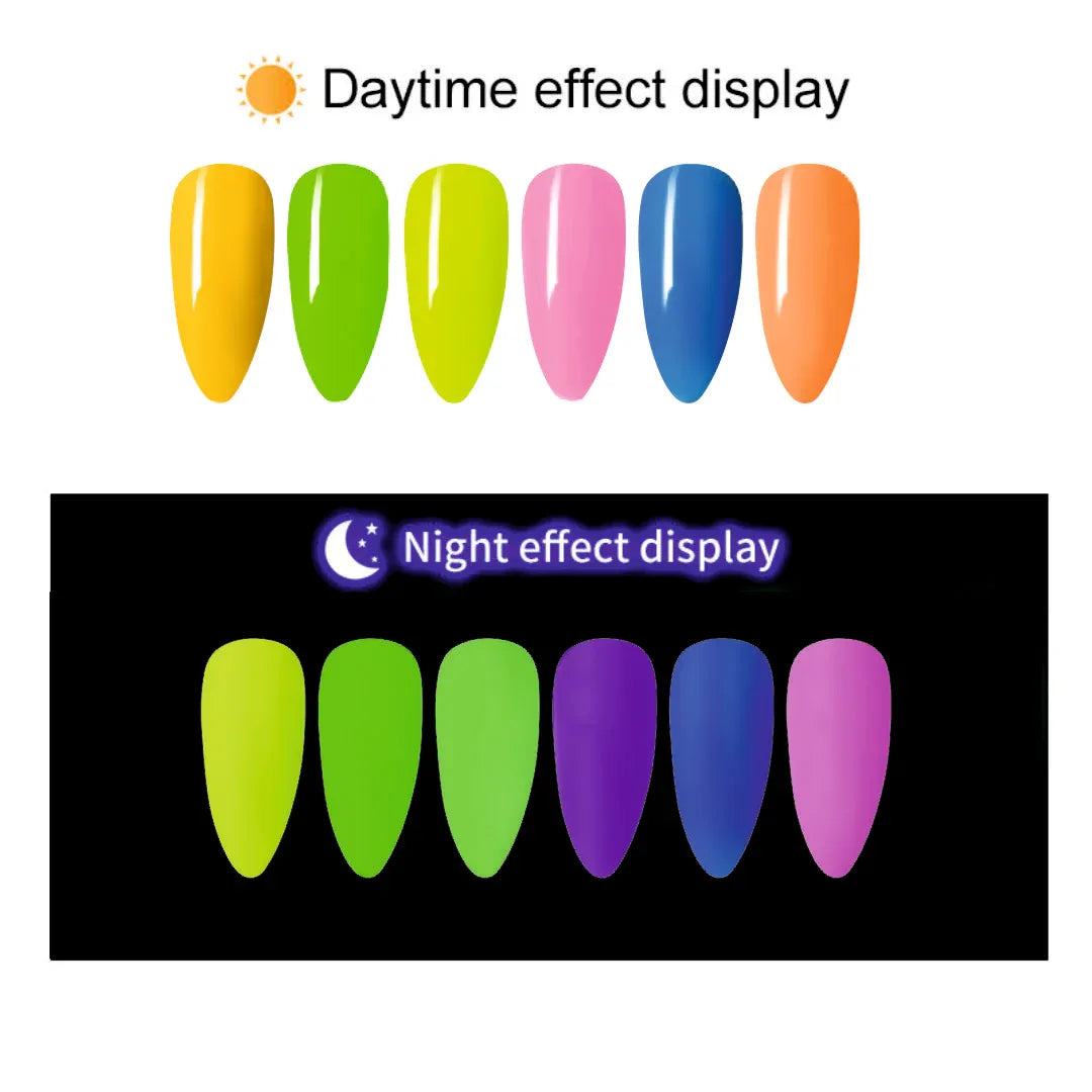 Glow In The Dark gel Polish - Shills Professional