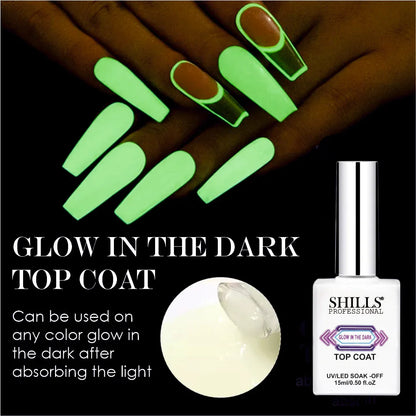 Glow In The Dark Top Coat - Shills Professional