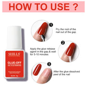 Glue-off Nail Remover Glue - Shills Professional
