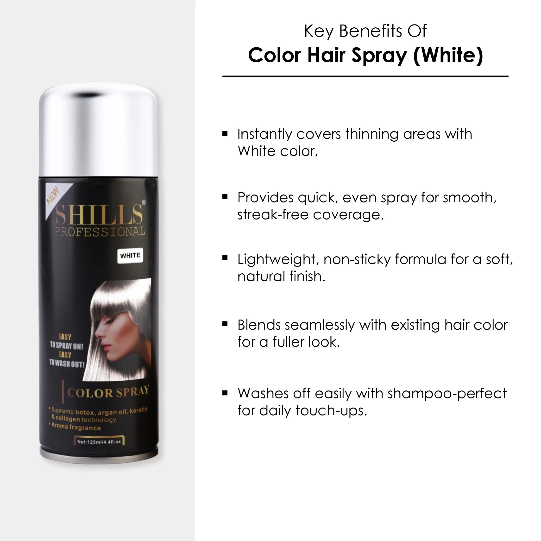 Color Hair Spray - Shills Professional